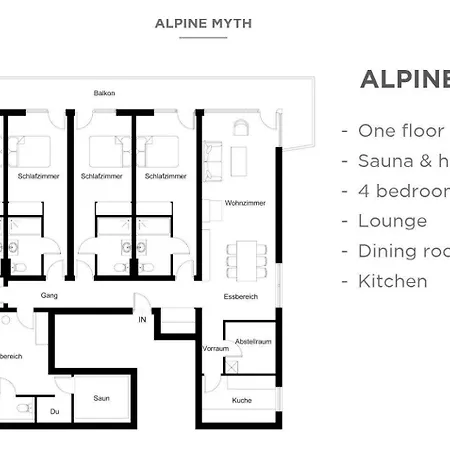 Appartamento Alpine Myth